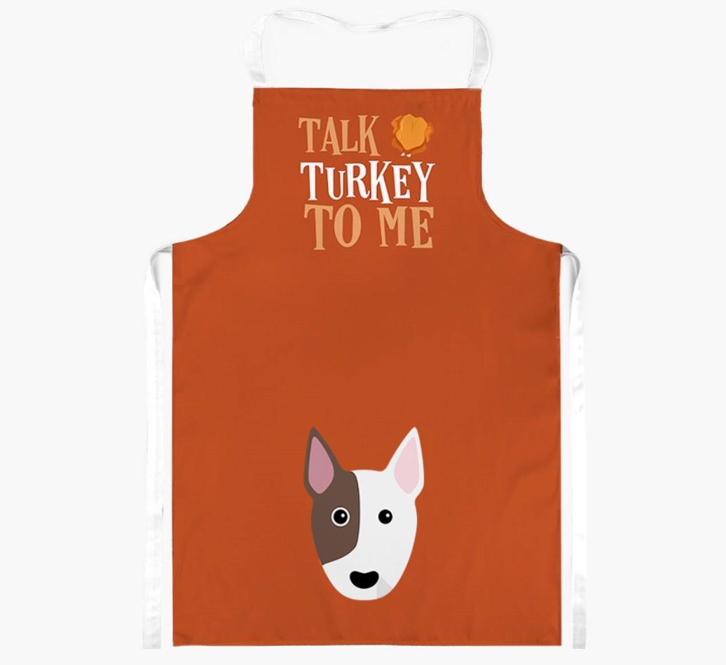 Talk Turkey To Me: Personalised {breedFullName} Apron