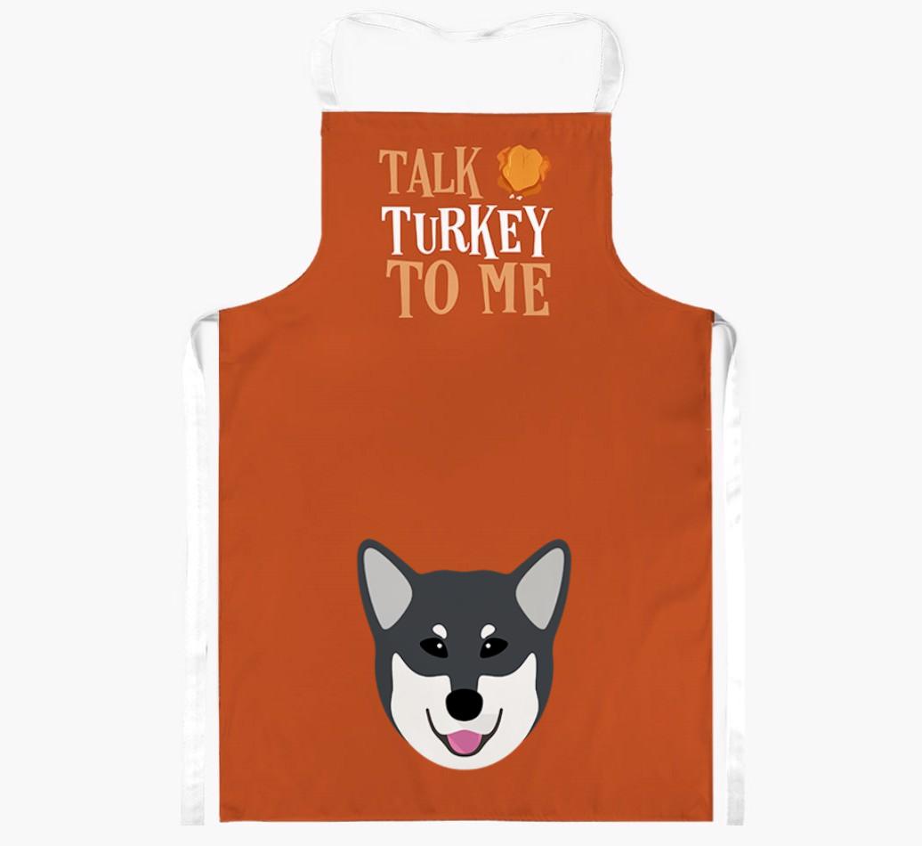 Talk Turkey To Me: Personalised {breedFullName} Apron