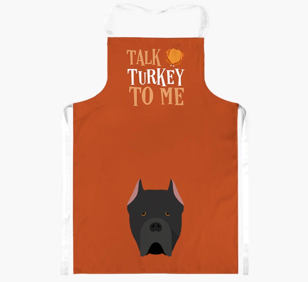 Talk Turkey To Me: Personalised {breedFullName} Apron