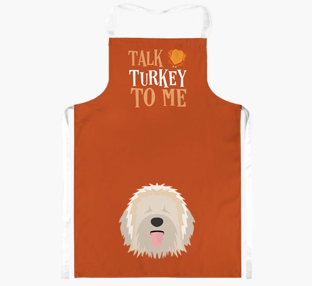 Talk Turkey To Me: Personalised {breedFullName} Apron