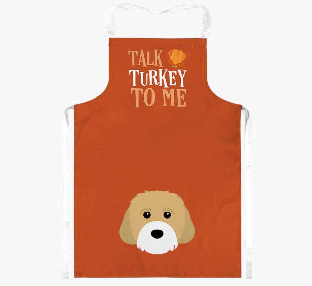Talk Turkey To Me: Personalised {breedFullName} Apron
