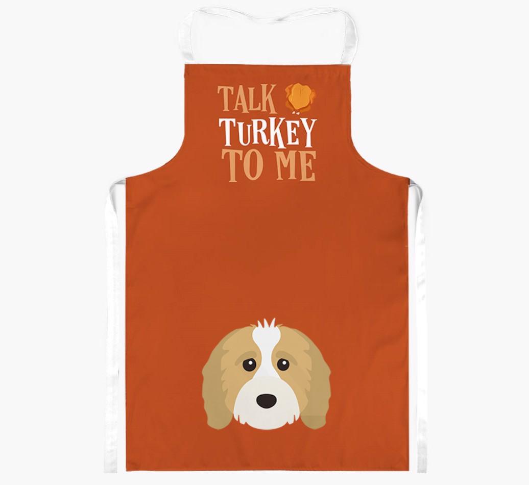 Talk Turkey To Me: Personalised {breedFullName} Apron