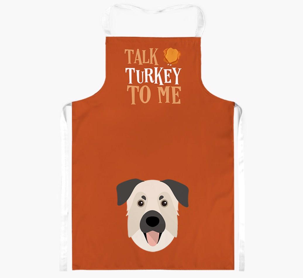 Talk Turkey To Me: Personalised {breedFullName} Apron