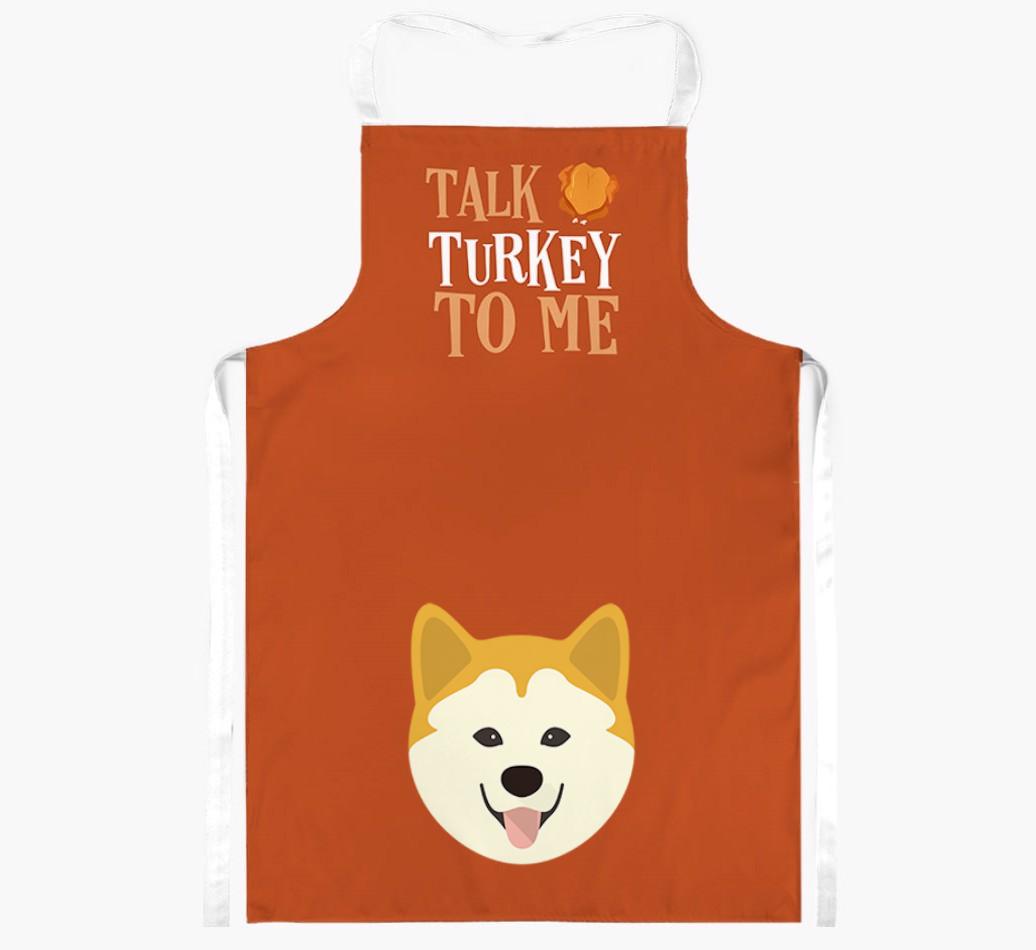 Talk Turkey To Me: Personalised {breedFullName} Apron