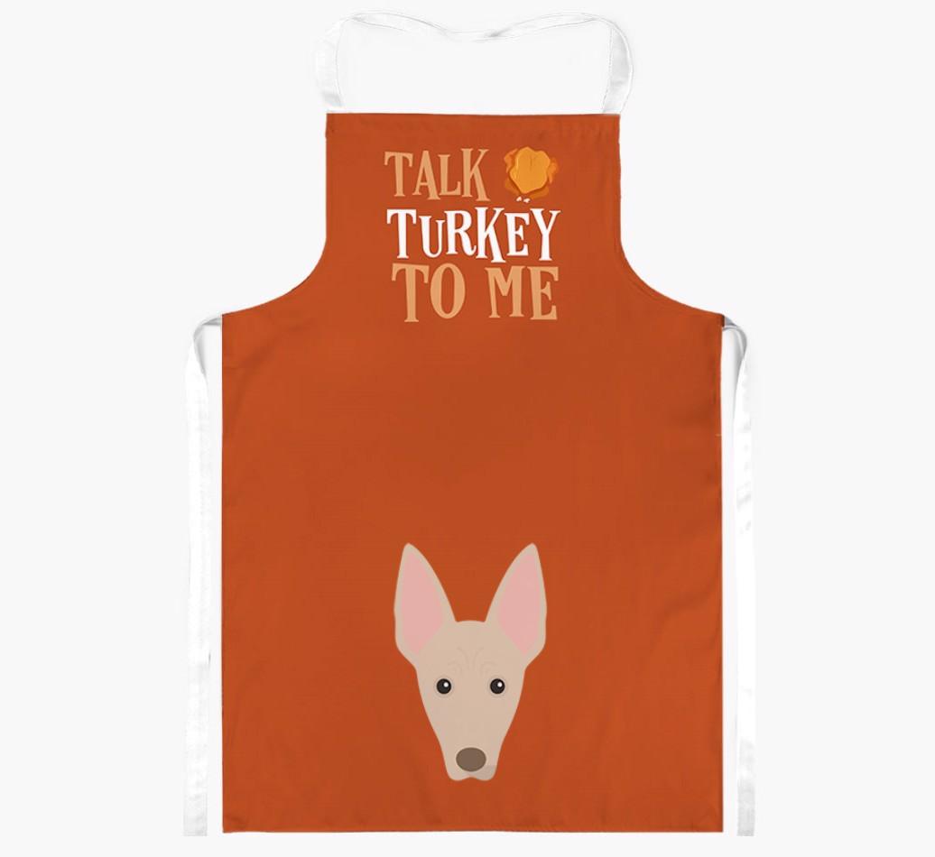 Talk Turkey To Me: Personalised {breedFullName} Apron