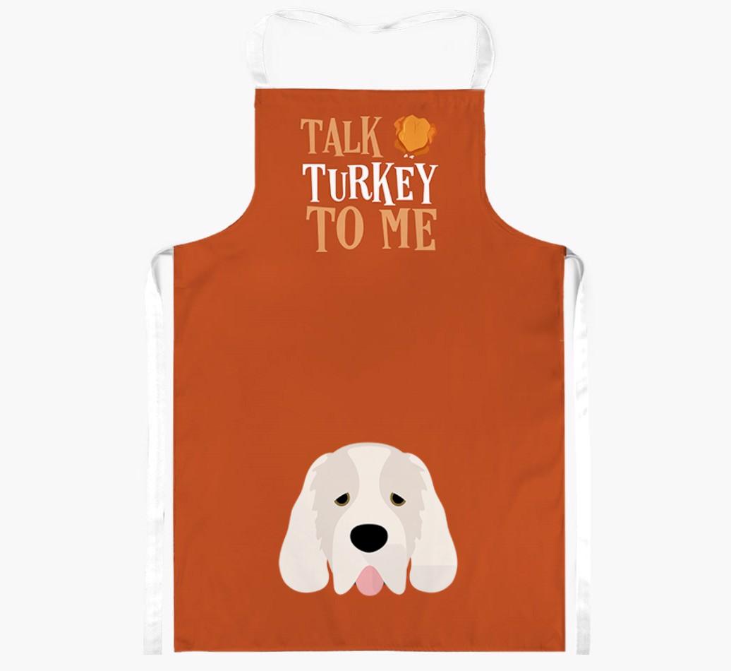 Talk Turkey To Me: Personalised {breedFullName} Apron