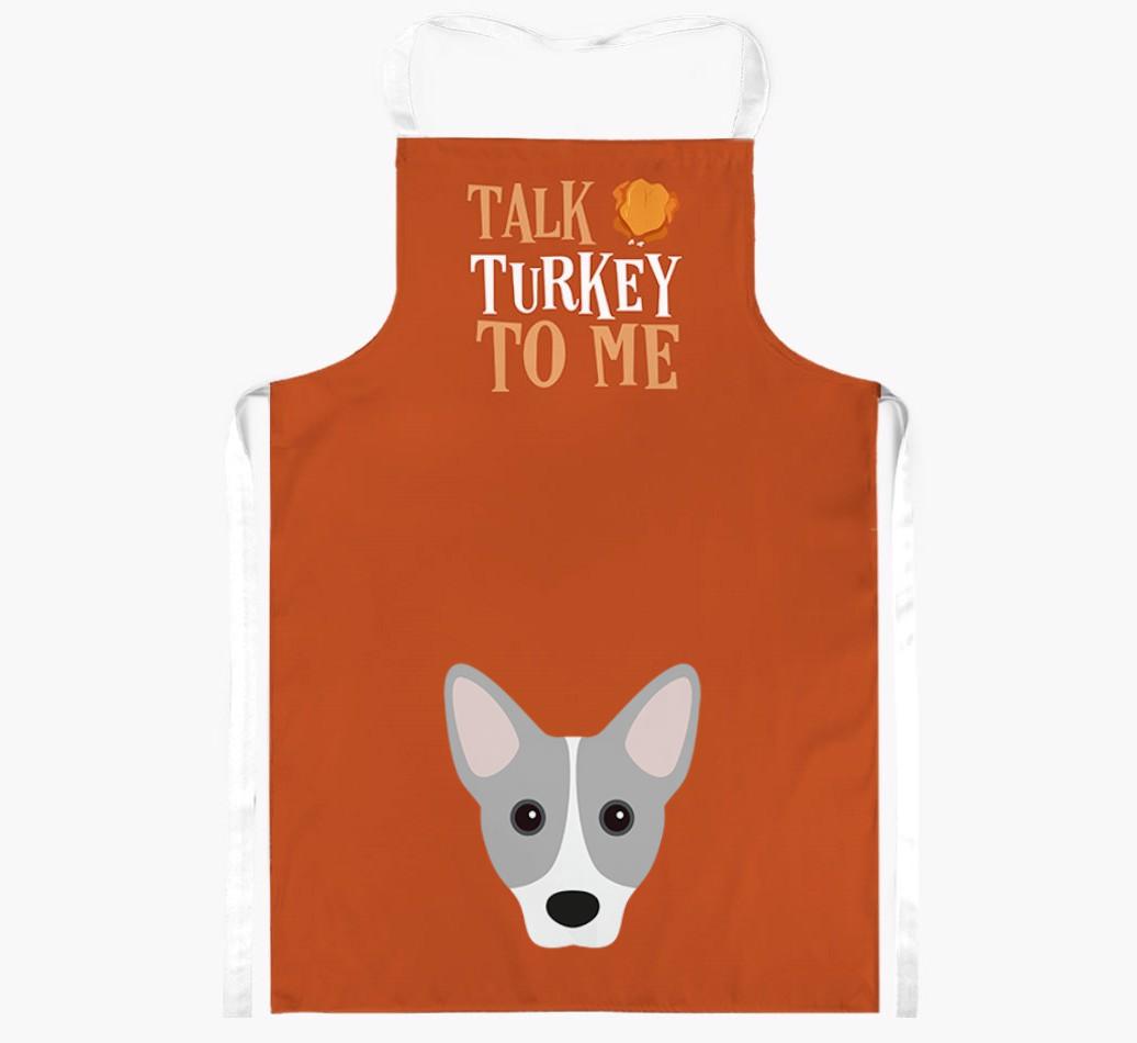 Talk Turkey To Me: Personalised {breedFullName} Apron