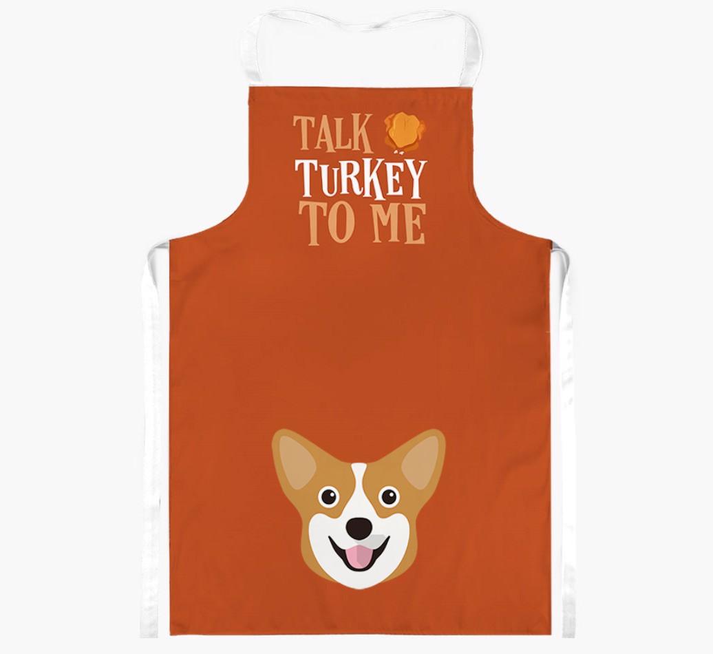 Talk Turkey To Me: Personalised {breedFullName} Apron