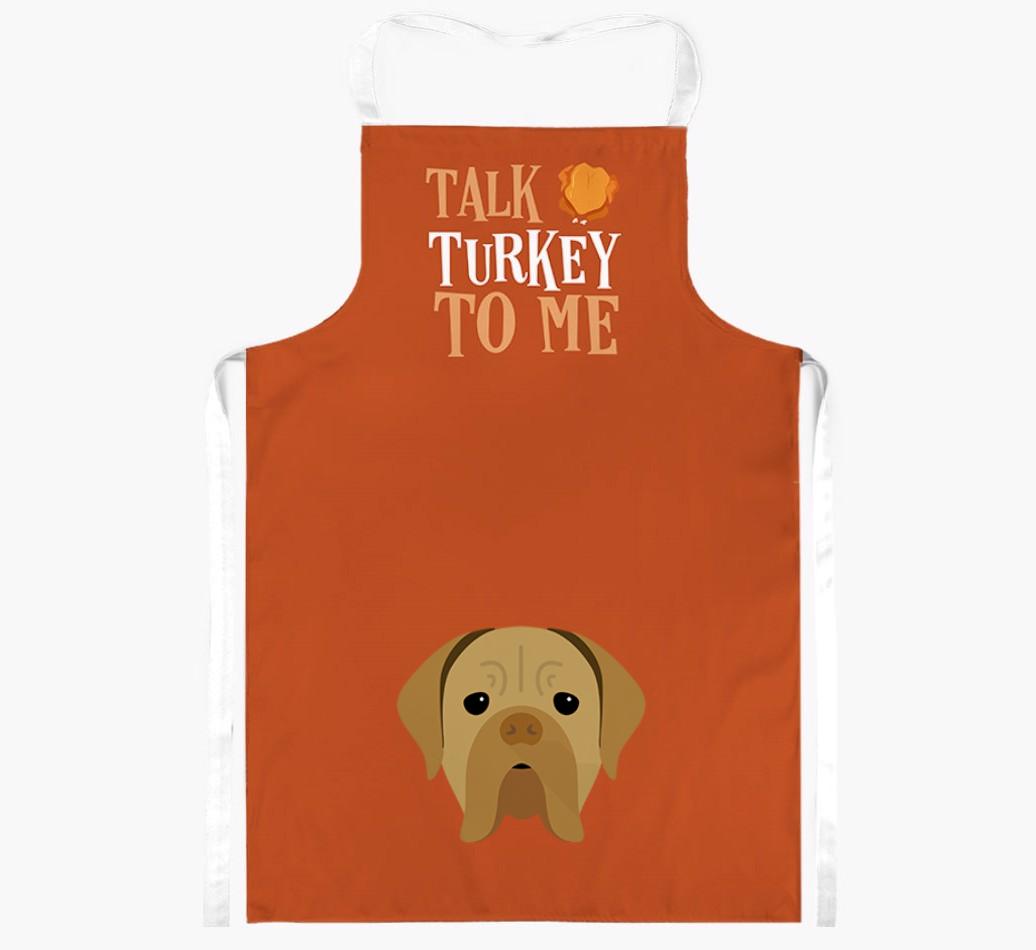Talk Turkey To Me: Personalised {breedFullName} Apron