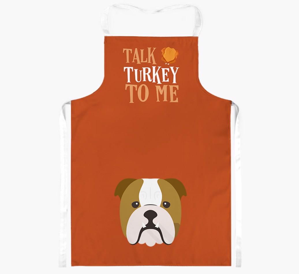 Talk Turkey To Me: Personalised {breedFullName} Apron