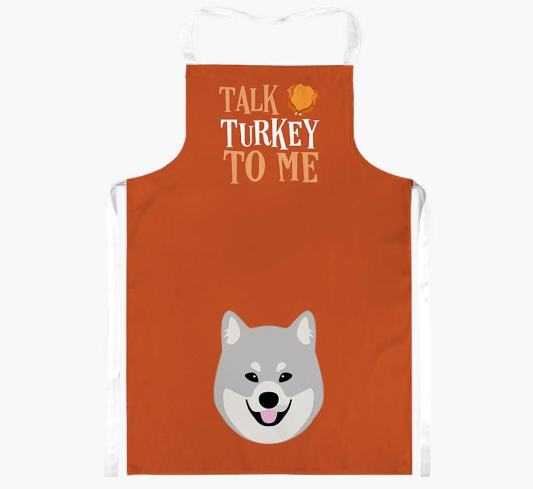 Talk Turkey To Me: Personalised {breedFullName} Apron