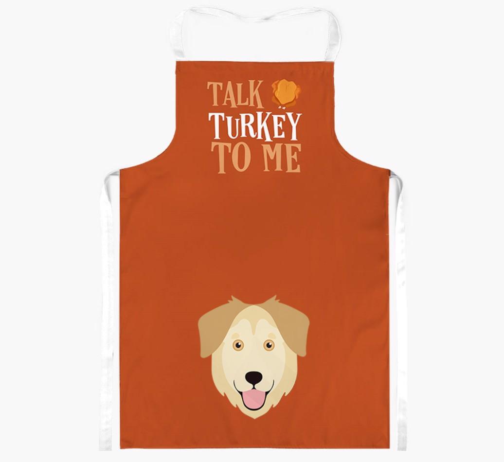 Talk Turkey To Me: Personalised {breedFullName} Apron