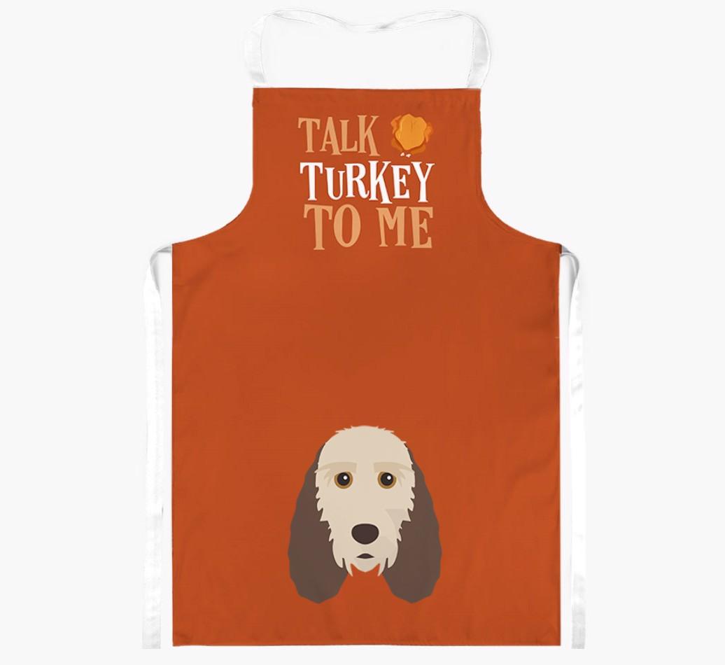 Talk Turkey To Me: Personalised {breedFullName} Apron