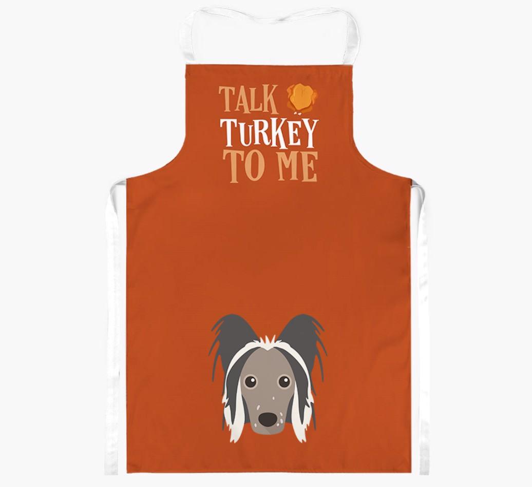 Talk Turkey To Me: Personalised {breedFullName} Apron