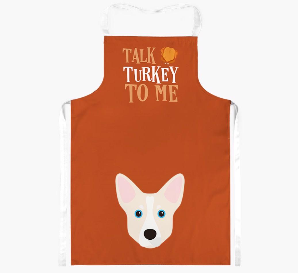 Talk Turkey To Me: Personalised {breedFullName} Apron