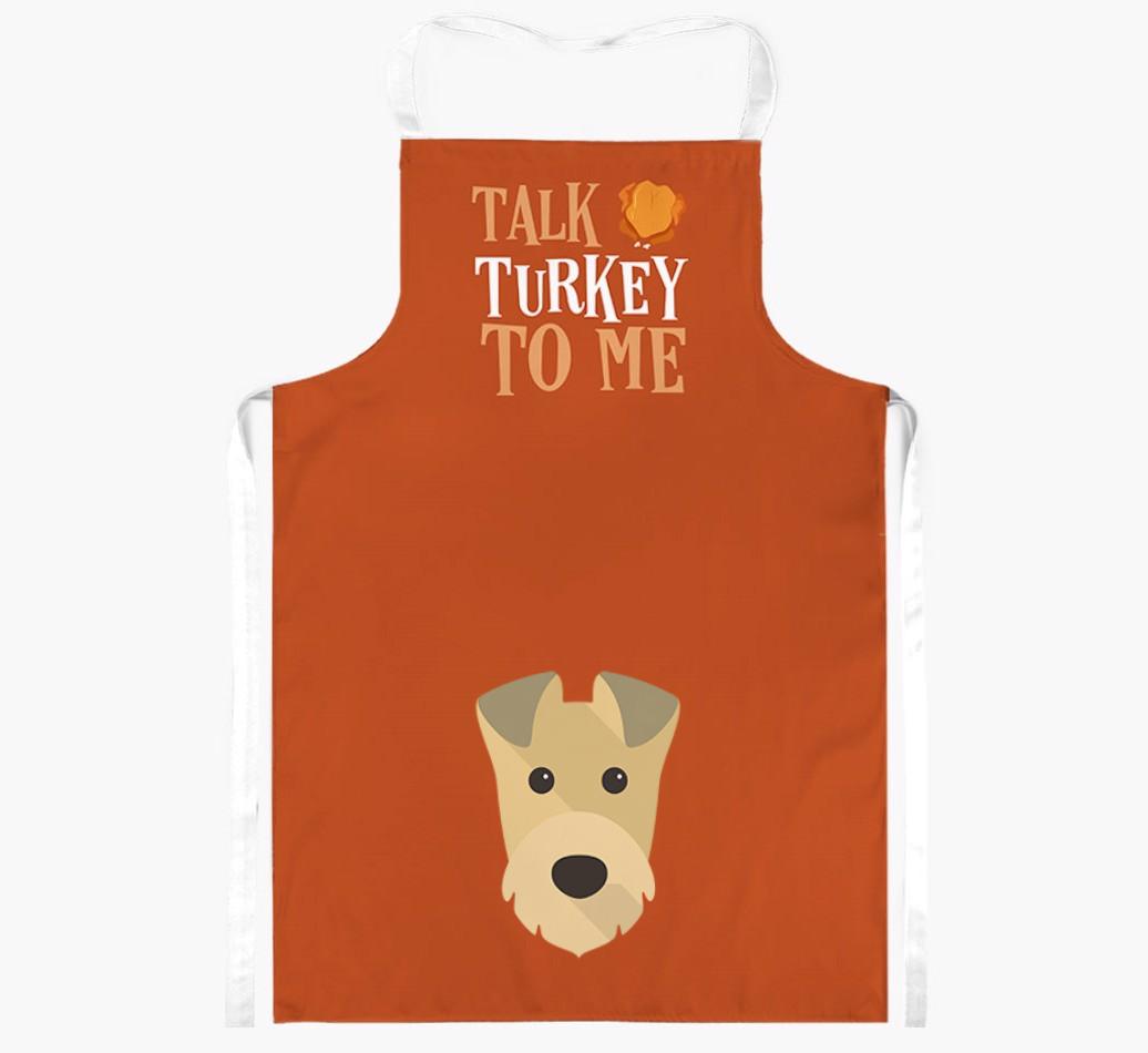 Talk Turkey To Me: Personalised {breedFullName} Apron