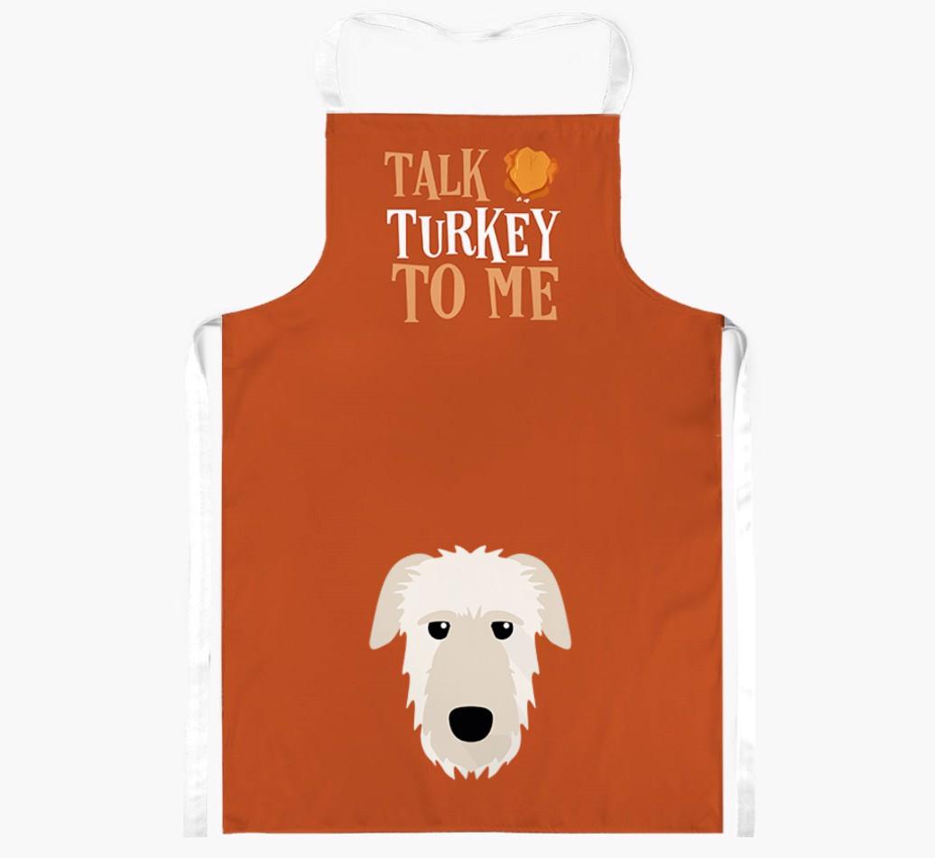 Talk Turkey To Me: Personalised {breedFullName} Apron