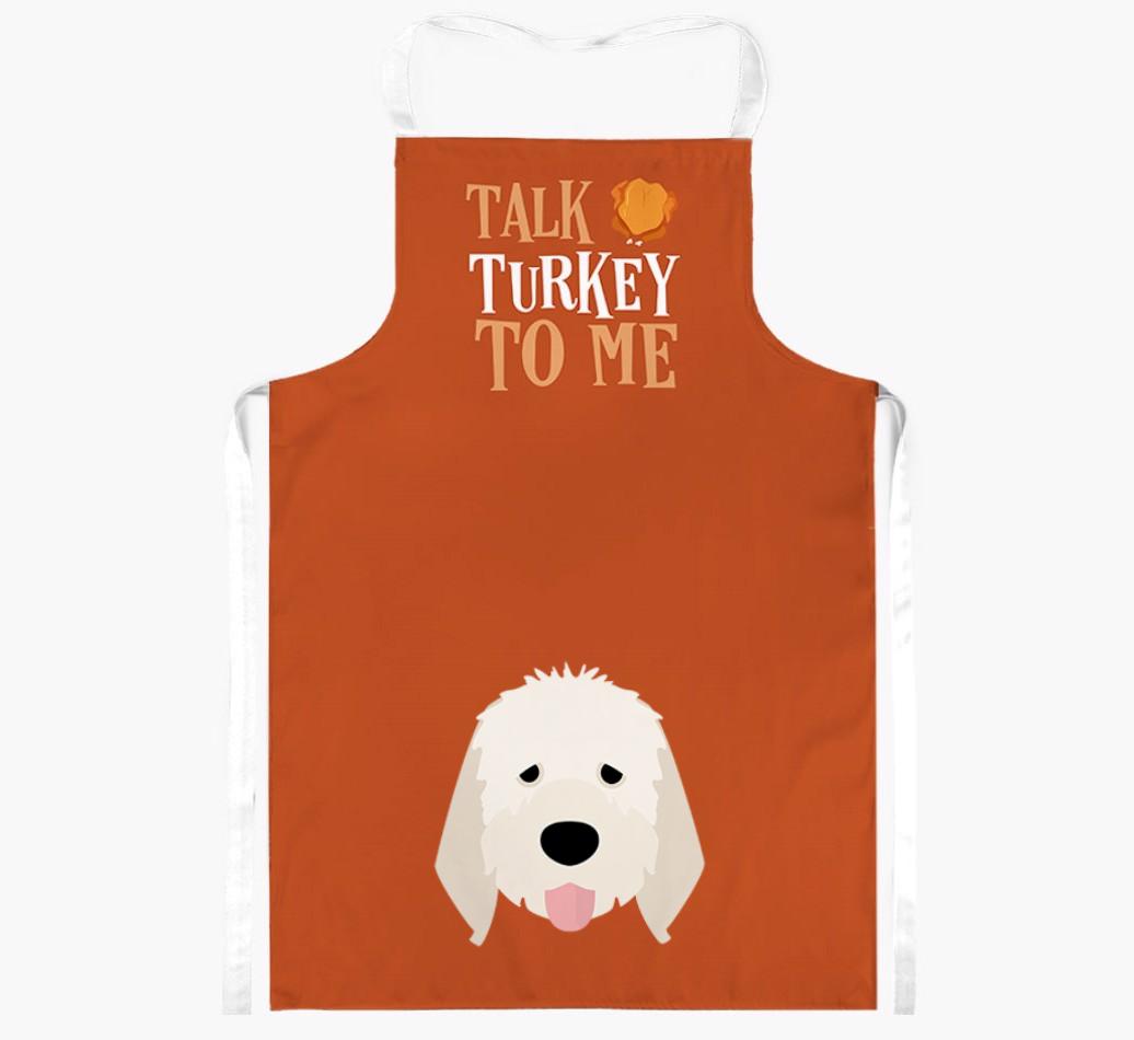 Talk Turkey To Me: Personalised {breedFullName} Apron