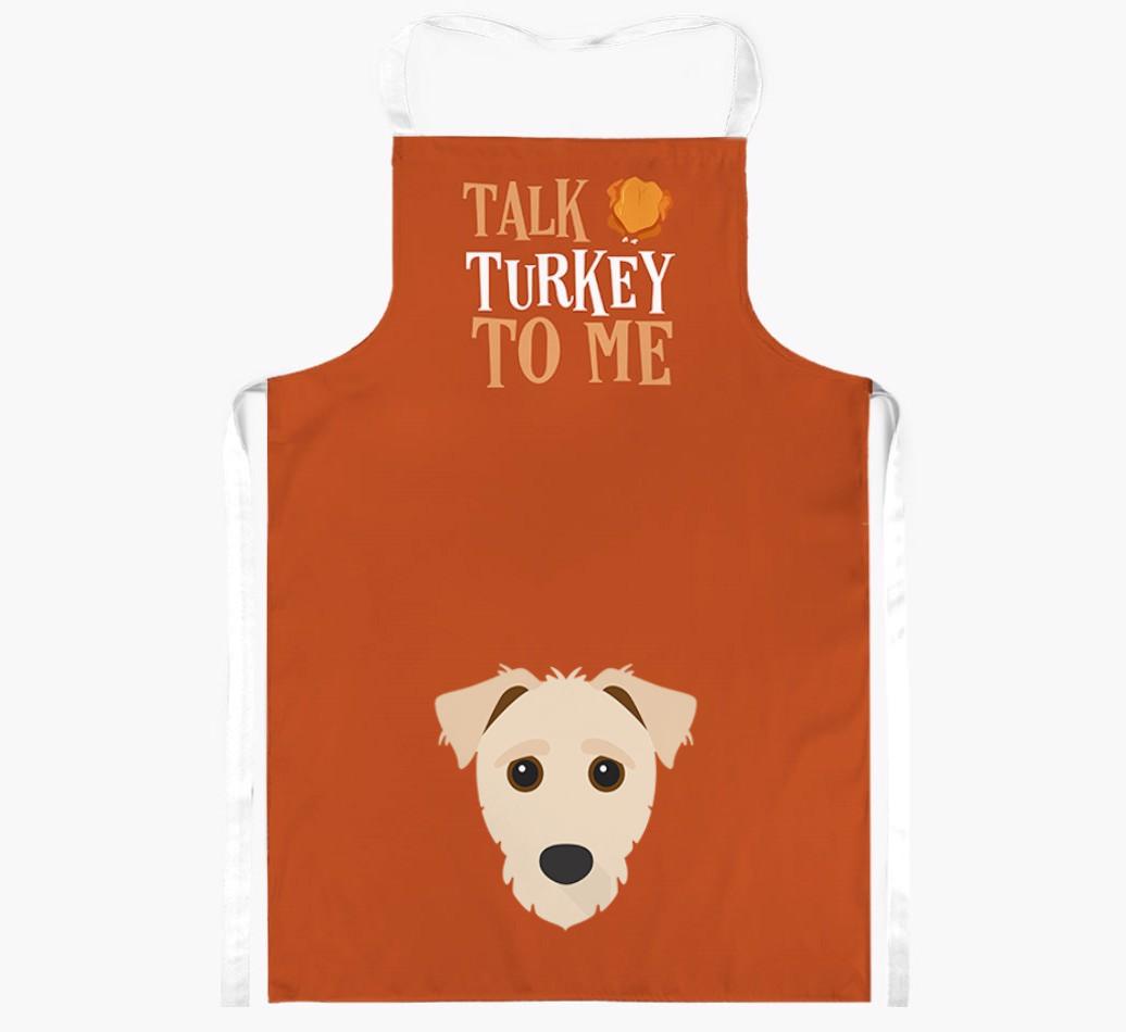 Talk Turkey To Me: Personalised {breedFullName} Apron