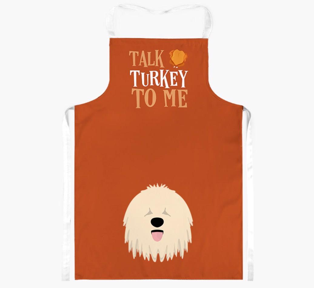 Talk Turkey To Me: Personalised {breedFullName} Apron