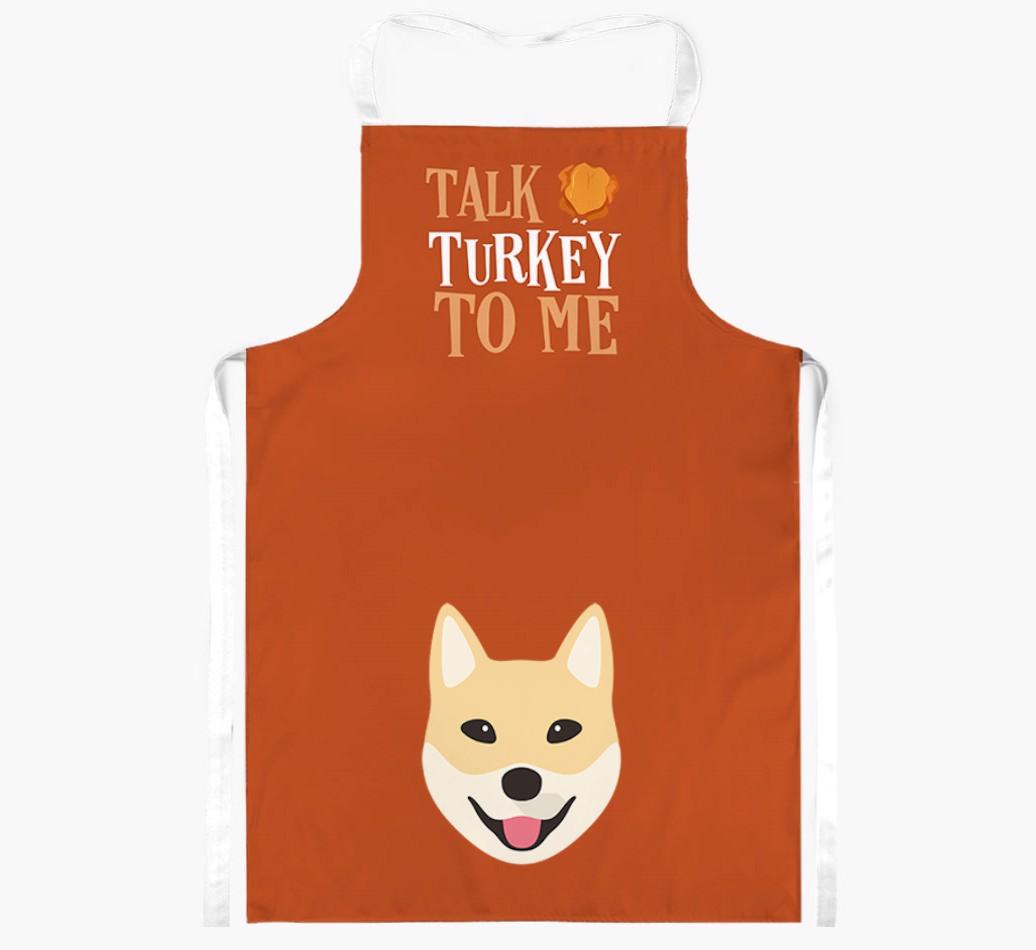 Talk Turkey To Me: Personalised {breedFullName} Apron