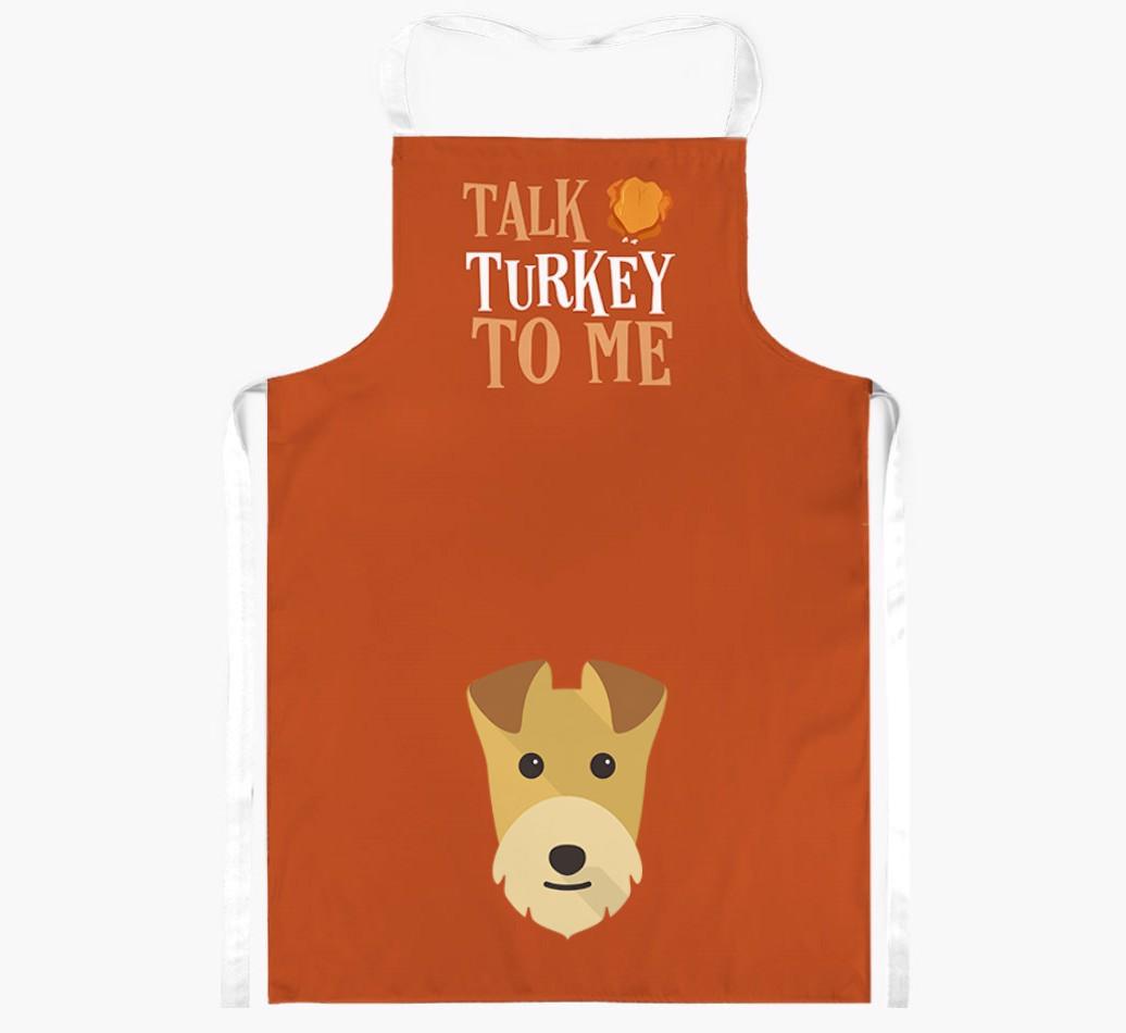 Talk Turkey To Me: Personalised {breedFullName} Apron