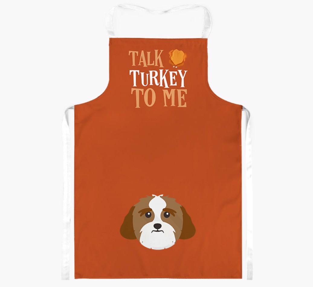 Talk Turkey To Me: Personalised {breedFullName} Apron