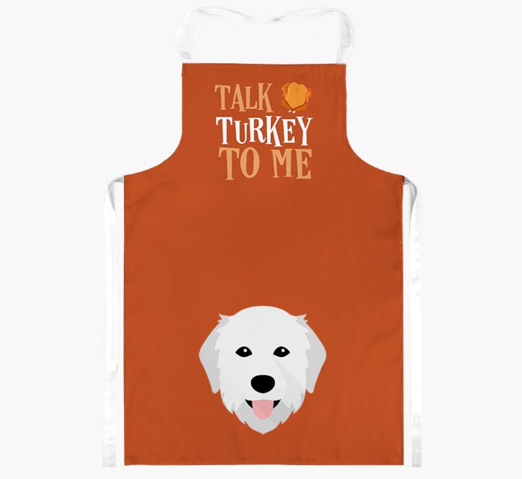 Talk Turkey To Me: Personalised {breedFullName} Apron