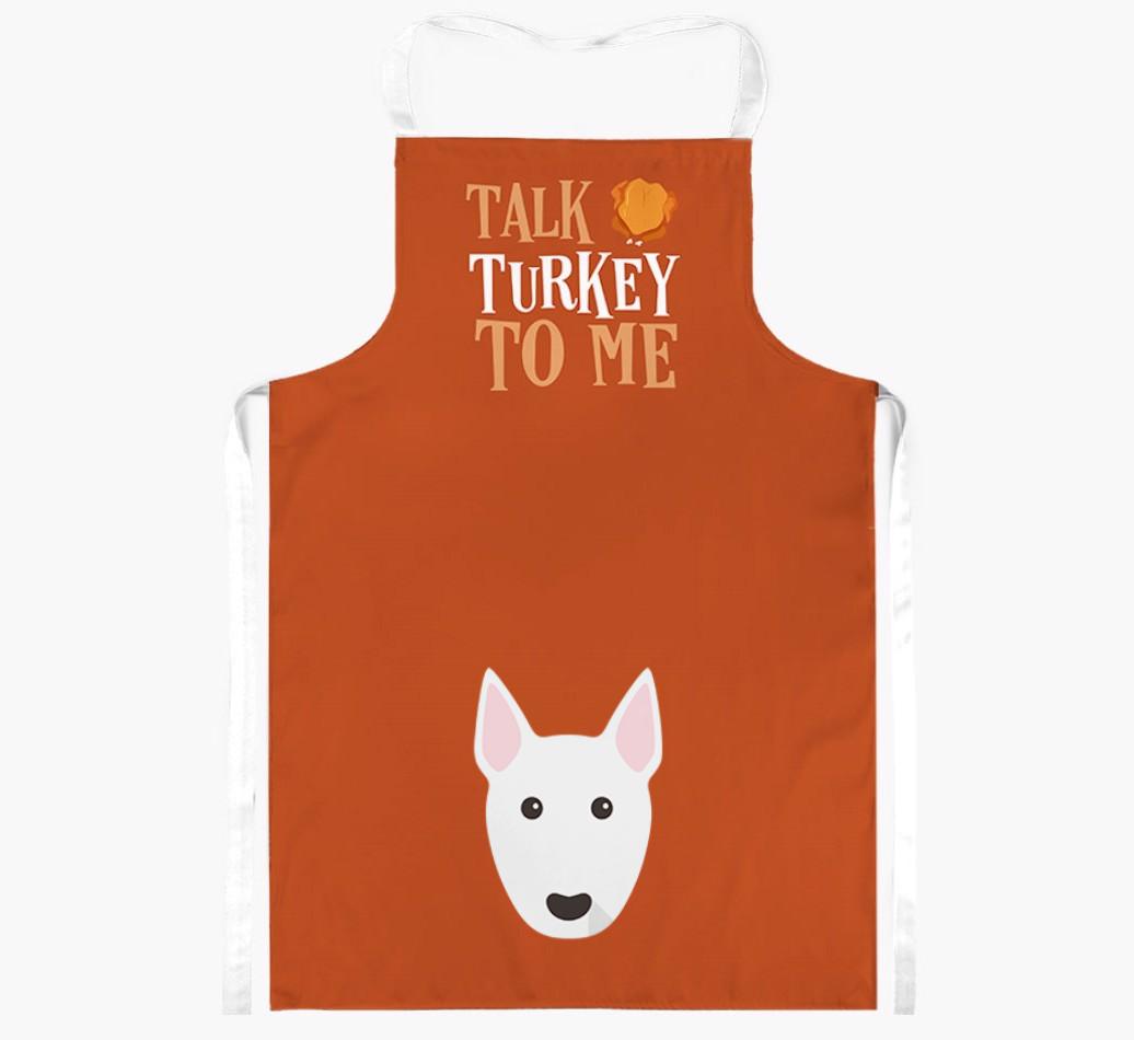 Talk Turkey To Me: Personalised {breedFullName} Apron