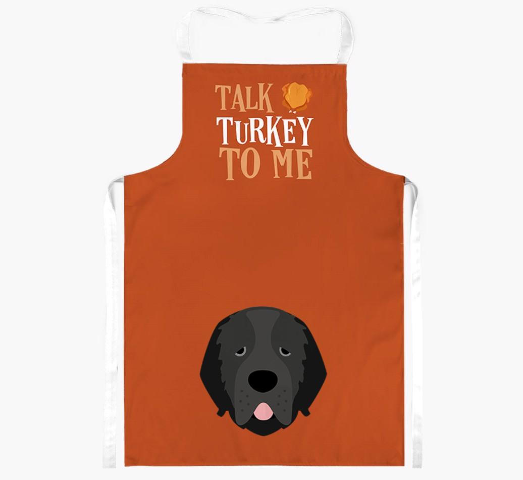 Talk Turkey To Me: Personalised {breedFullName} Apron