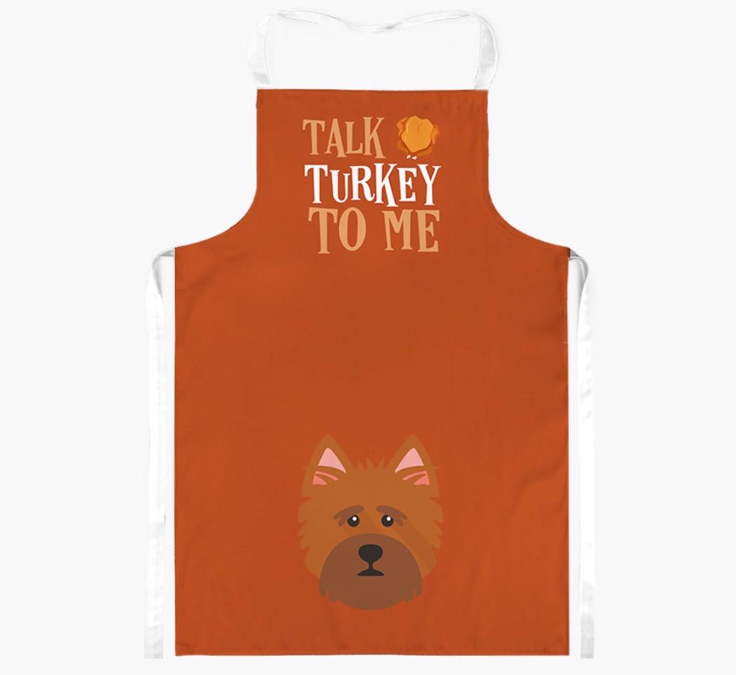 Talk Turkey To Me: Personalised {breedFullName} Apron