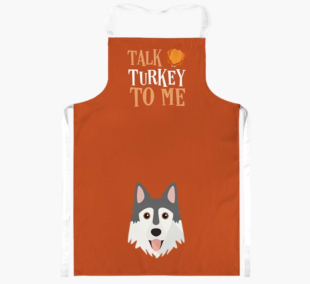 Talk Turkey To Me: Personalised {breedFullName} Apron