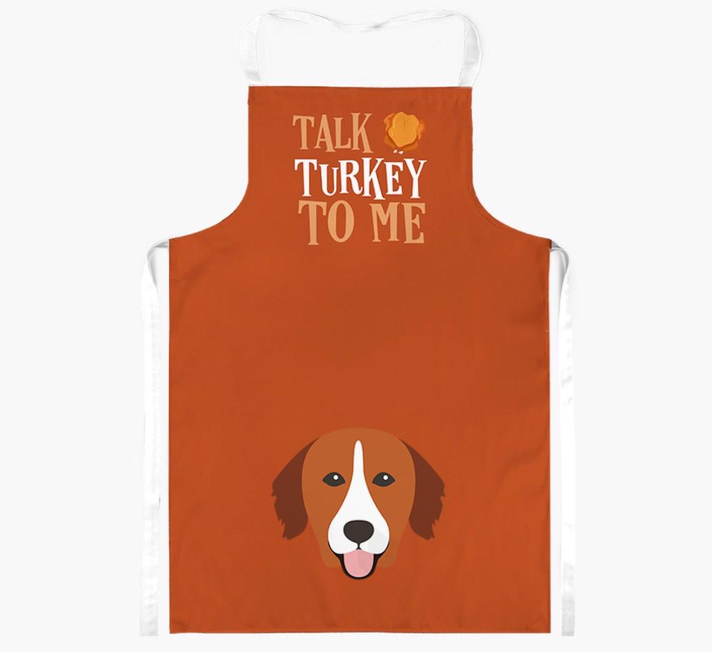 Talk Turkey To Me: Personalised {breedFullName} Apron
