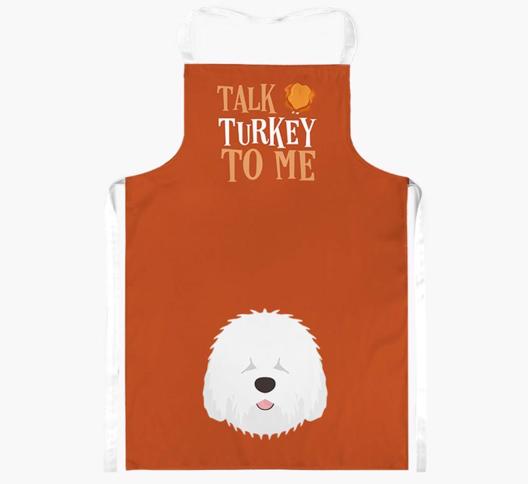 Talk Turkey To Me: Personalised {breedFullName} Apron