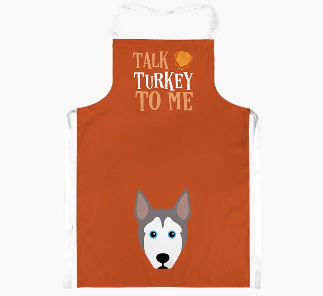 Talk Turkey To Me: Personalised {breedFullName} Apron