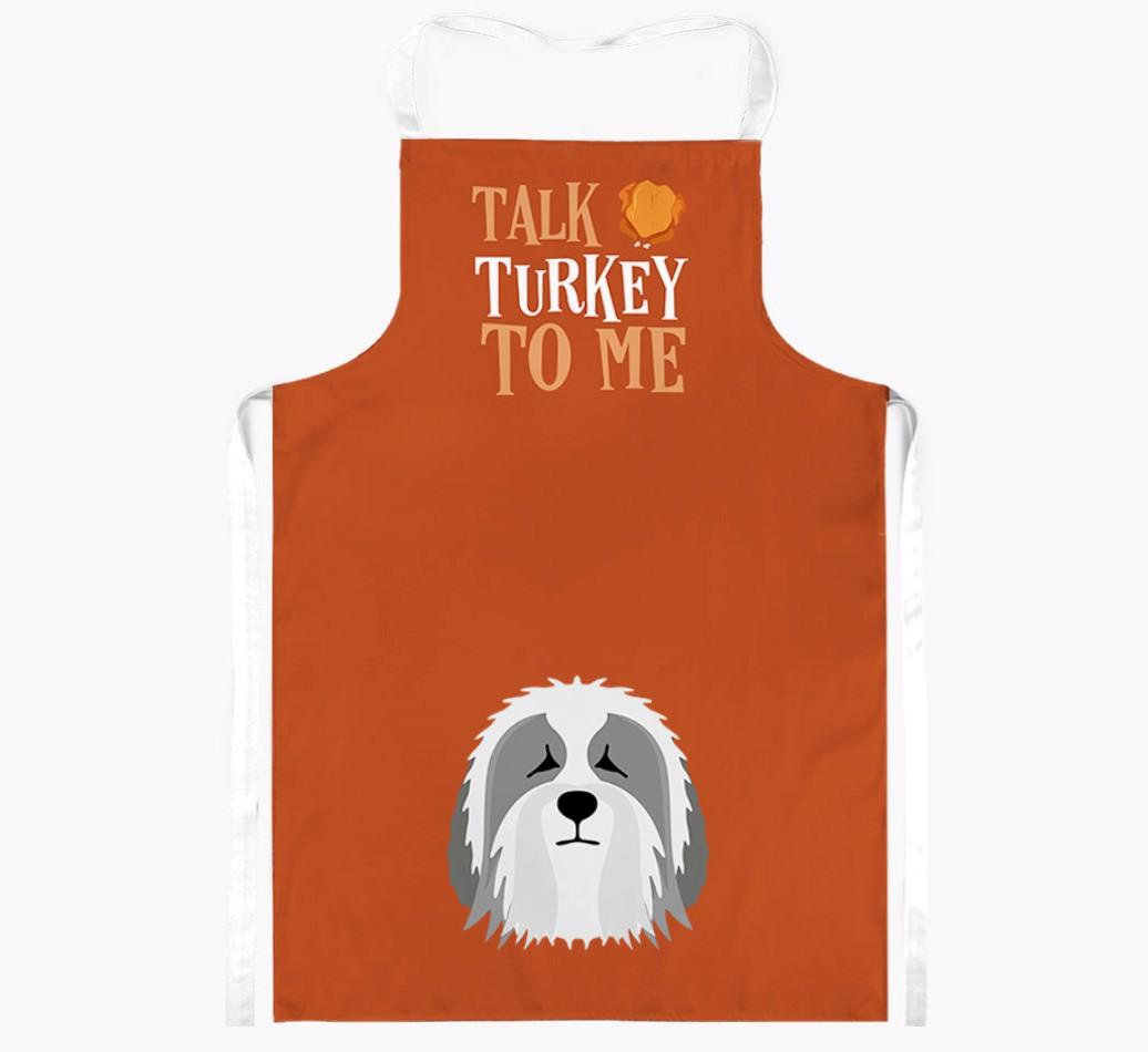 Talk Turkey To Me: Personalised {breedFullName} Apron