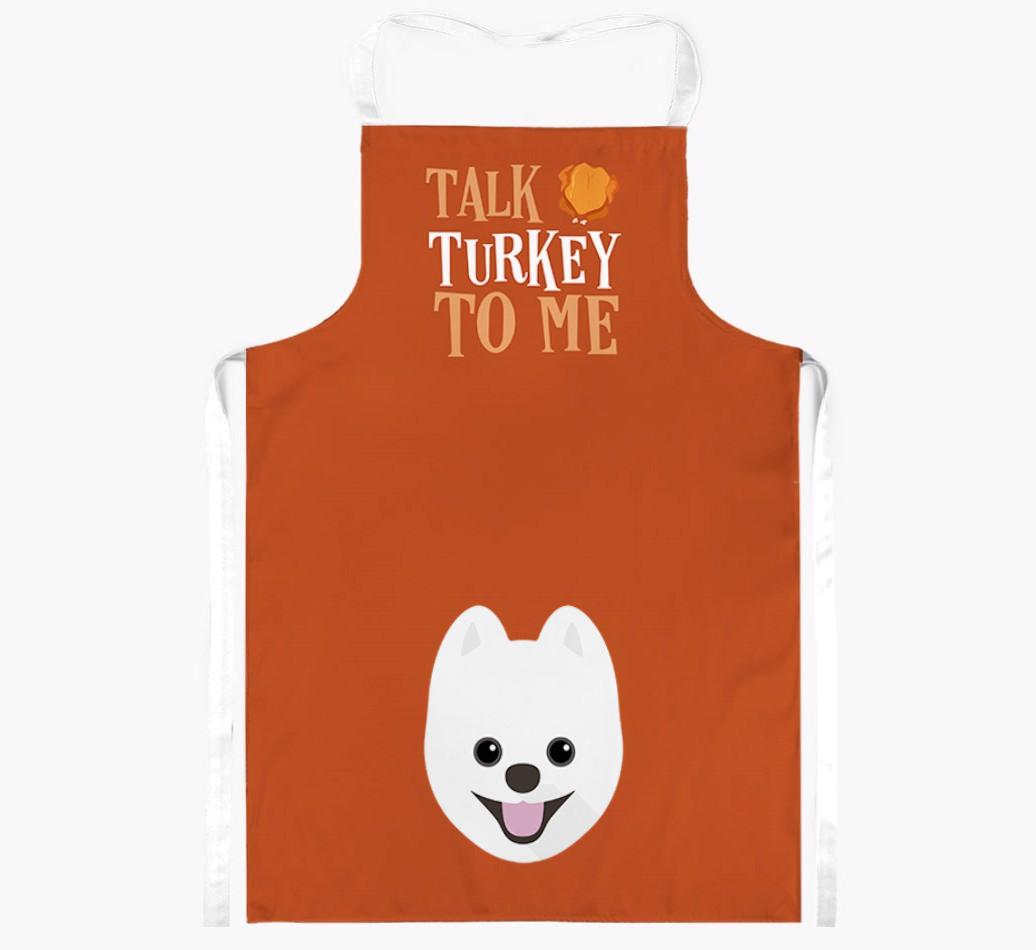Talk Turkey To Me: Personalised {breedFullName} Apron