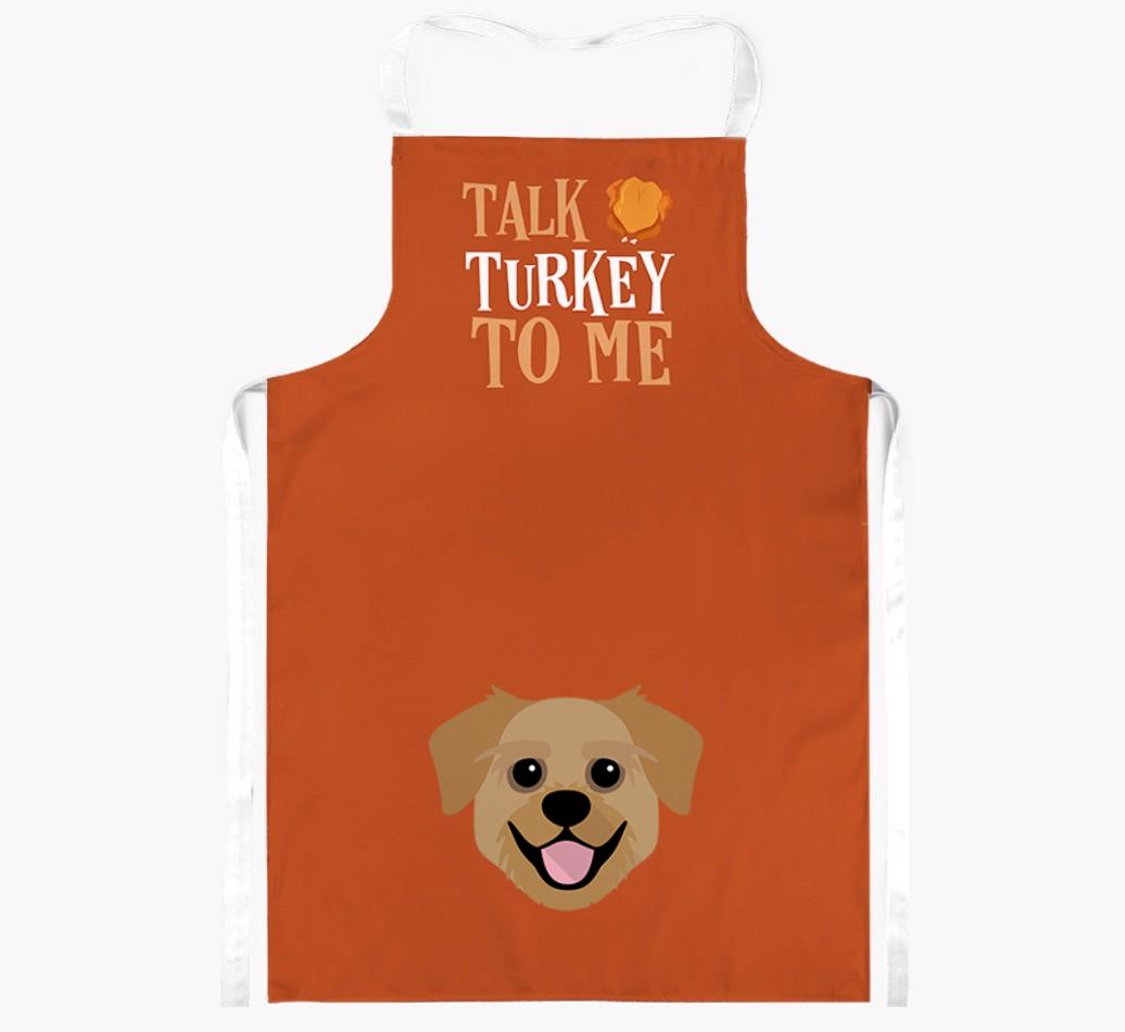Talk Turkey To Me: Personalised {breedFullName} Apron