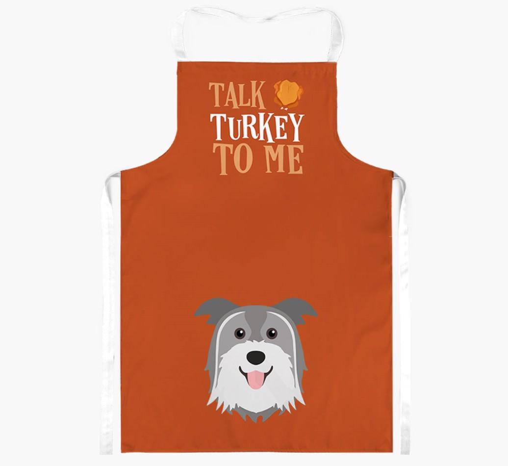 Talk Turkey To Me: Personalised {breedFullName} Apron