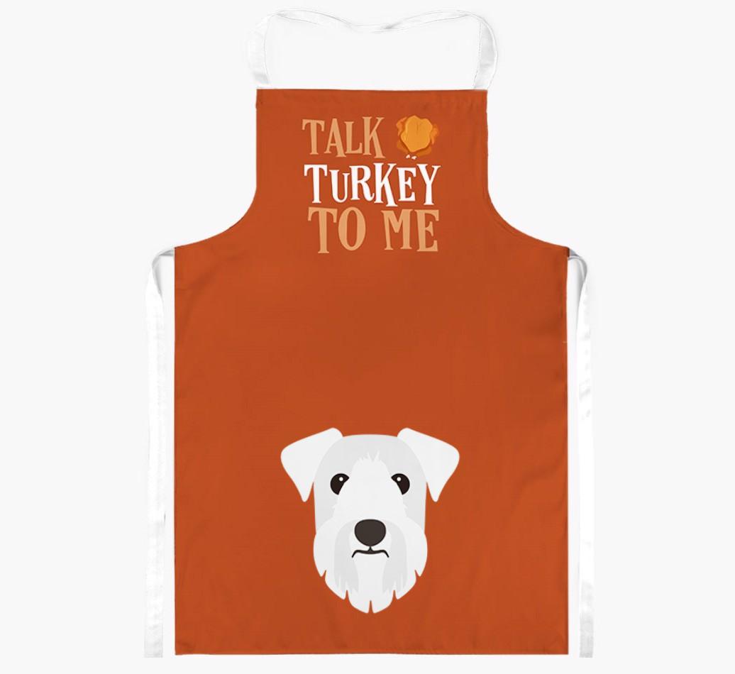Talk Turkey To Me: Personalised {breedFullName} Apron