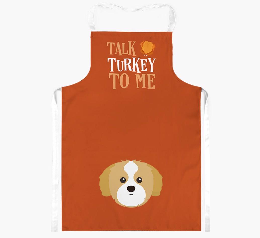 Talk Turkey To Me: Personalised {breedFullName} Apron