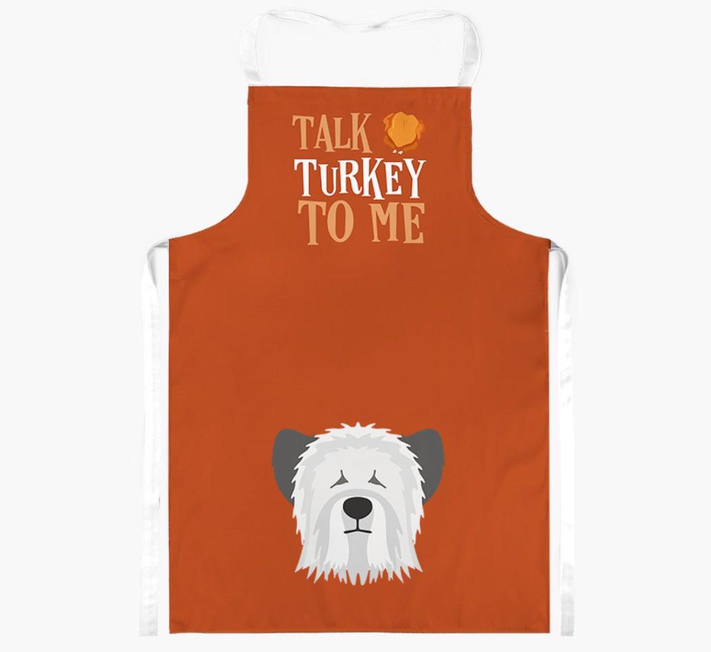 Talk Turkey To Me: Personalised {breedFullName} Apron