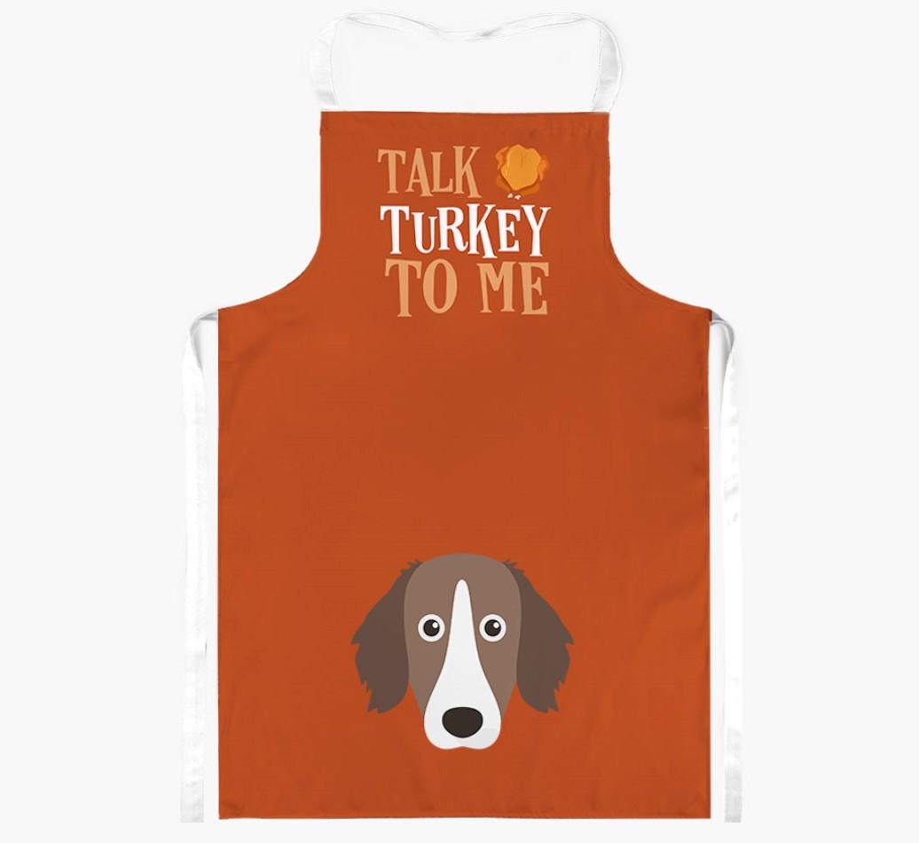 Talk Turkey To Me: Personalised {breedFullName} Apron