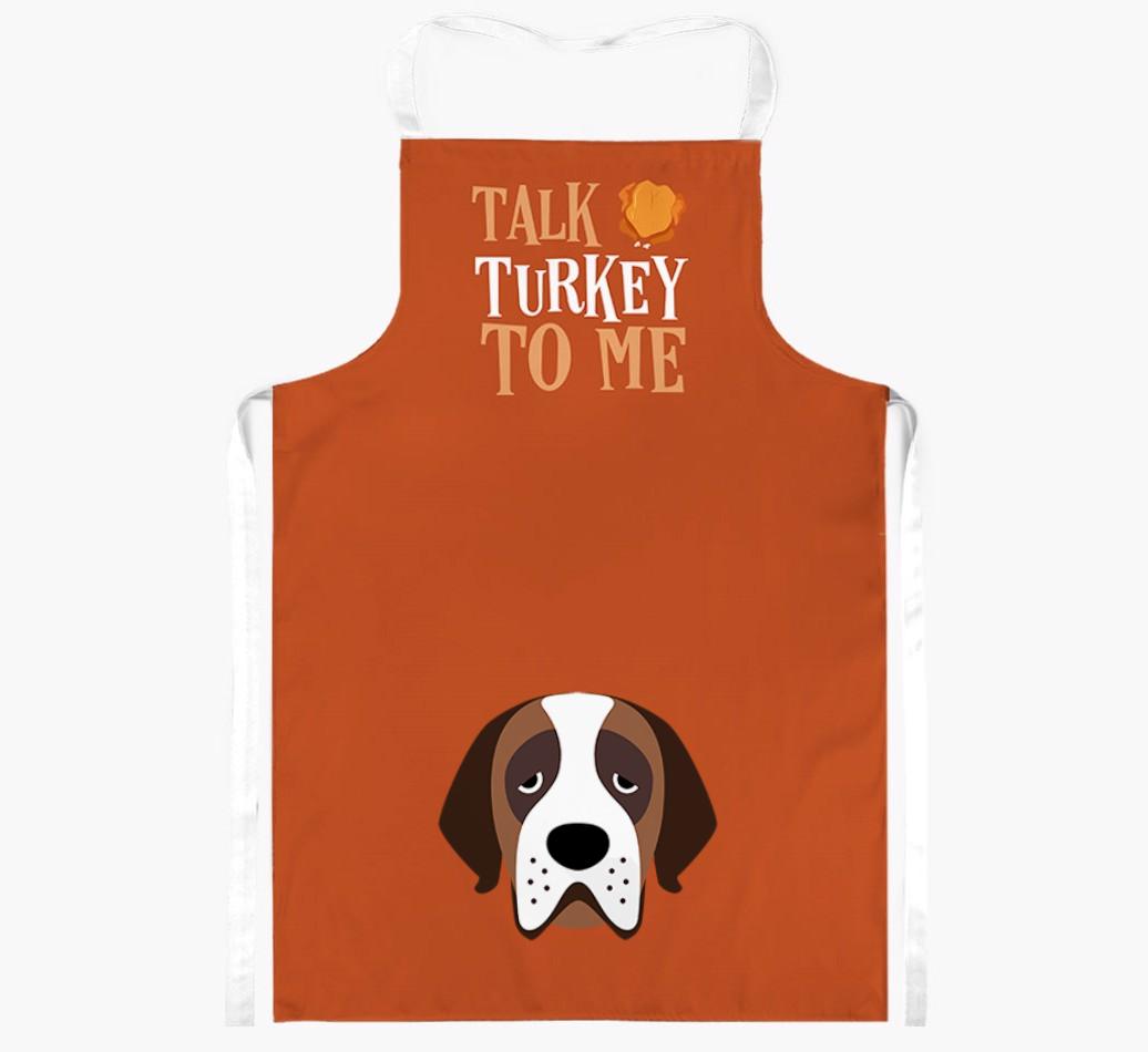 Talk Turkey To Me: Personalised {breedFullName} Apron