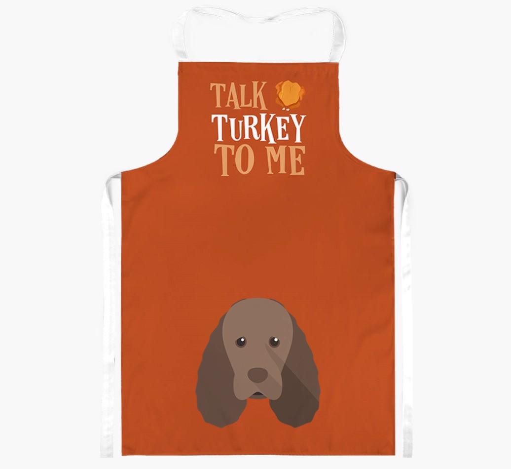 Talk Turkey To Me: Personalised {breedFullName} Apron