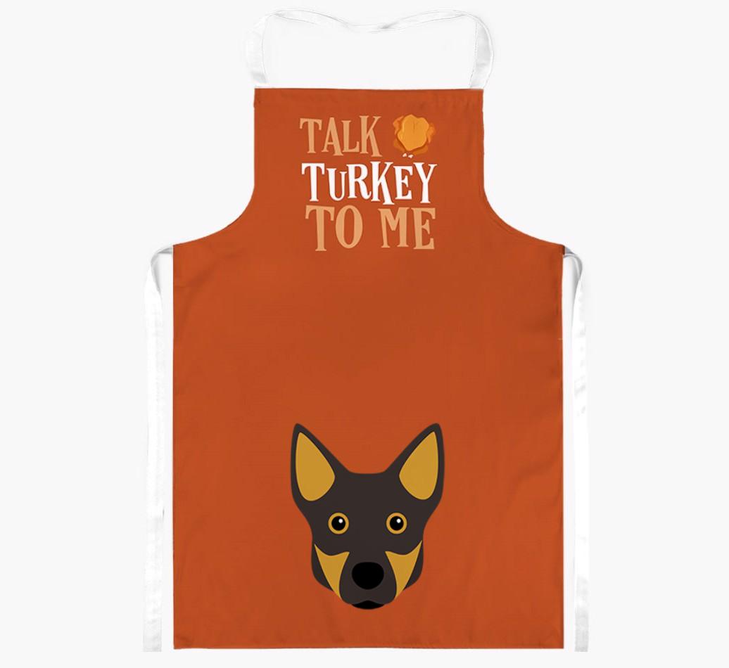 Talk Turkey To Me: Personalised {breedFullName} Apron