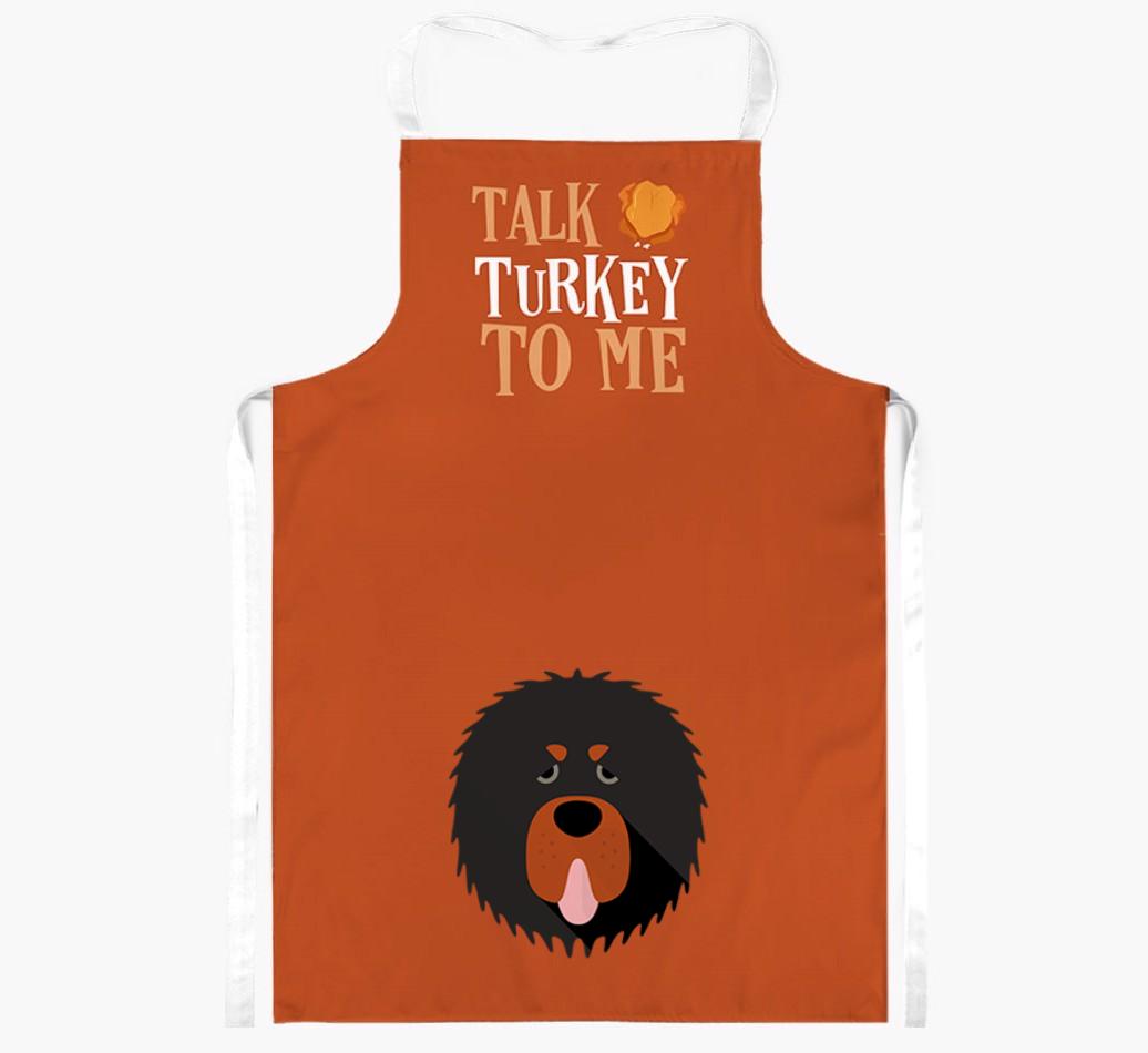 Talk Turkey To Me: Personalised {breedFullName} Apron