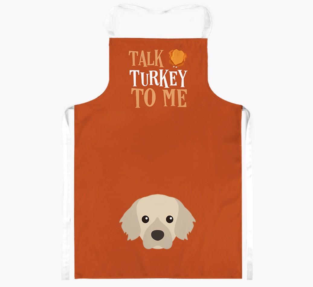 Talk Turkey To Me: Personalised {breedFullName} Apron