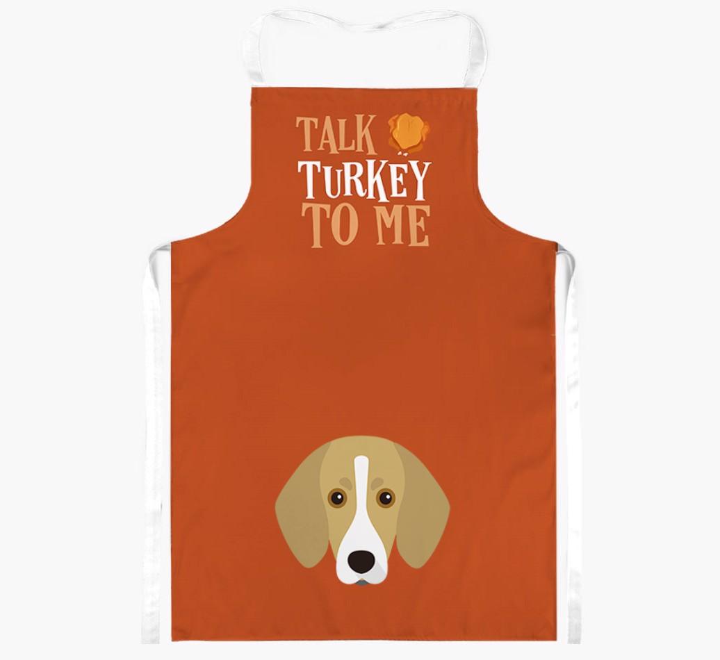 Talk Turkey To Me: Personalised {breedFullName} Apron
