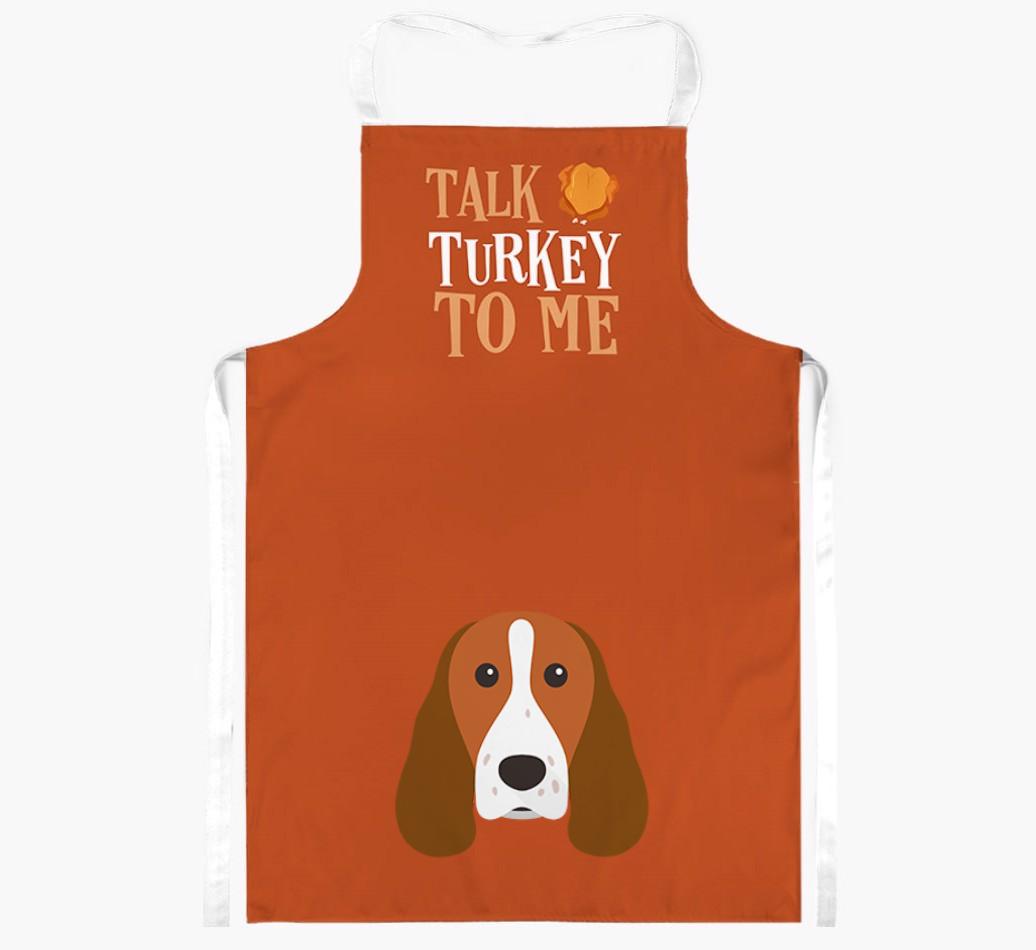 Talk Turkey To Me: Personalised {breedFullName} Apron
